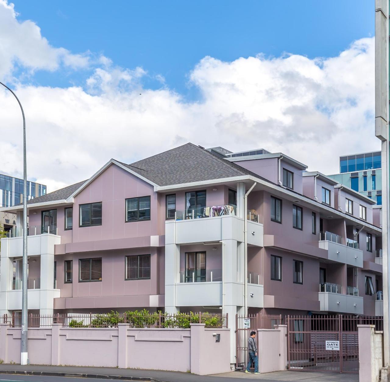 Peaceful Apartment At Victoria Park Auckland Exterior foto
