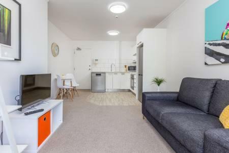 Peaceful Apartment At Victoria Park Auckland Exterior foto